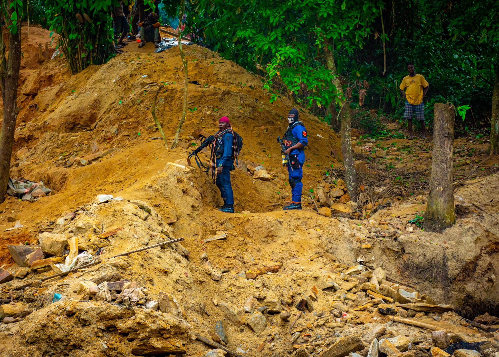 NSCDC and Ebonyi Crack Down On Illegal Mining And Asset Vandalism