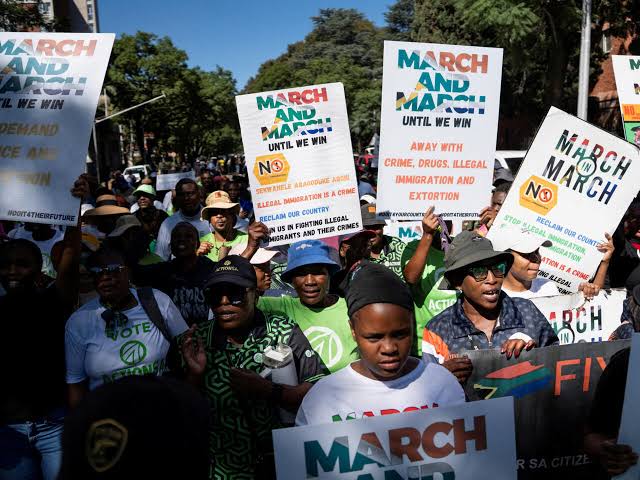 Anti-Migrant March Confronts Southern African Summit As Tensions Mount