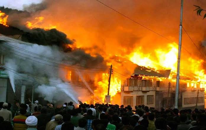 Fire Razes Building Materials Market In Abuja