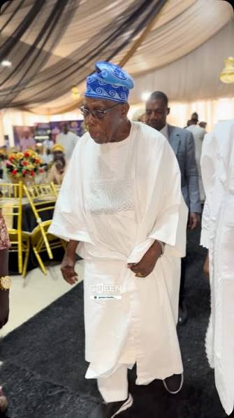 Obasanjo Shared Light Moment With Olota Of Ota Over Missed 80th Event