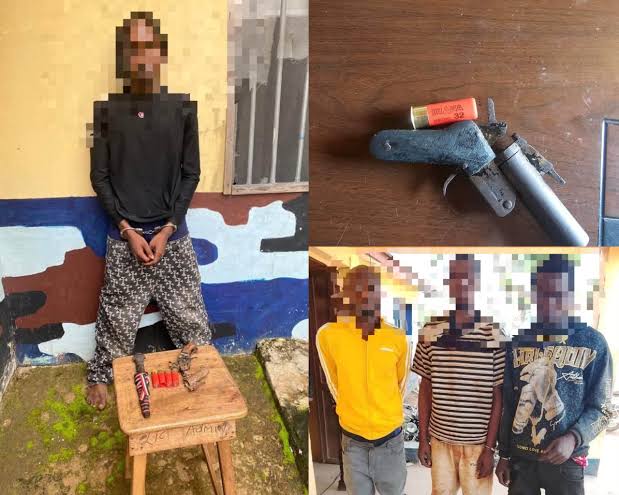 Delta Crime Alert: Police Recover Firearm, Hunt Fleeing Armed Robbers