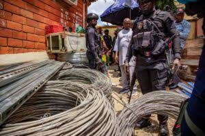 NSCDC Nabs Truck Driver And Two Suspects Vandalizing NNPC Pipeline In Abuja