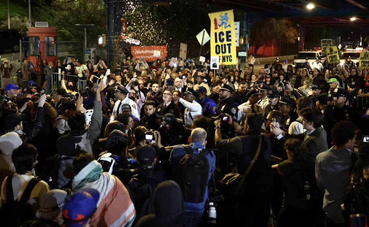 New York Protests Erupt After ICE Shooting Of Dominican Man, Trump Officials Defend Agents