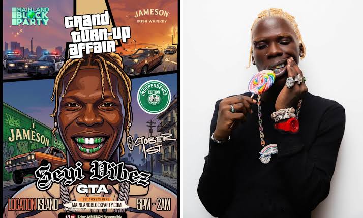 Seyi Vibez Headlines Mainland Block Party’s GTA In Lagos